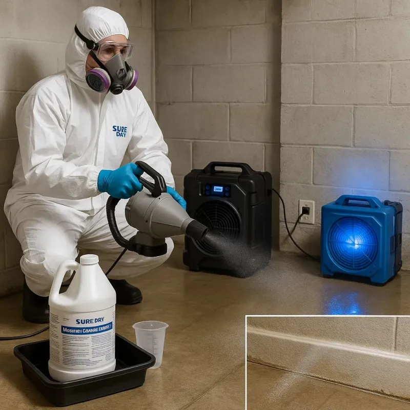 Sanitization and Odor Removal process in Lafayette, CO